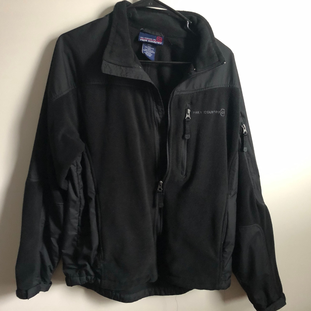 Black Men's Jacket (Spring/Fall, Rainy Weather)